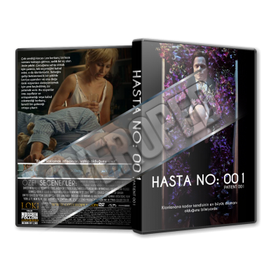 Hasta No 001 - Patient 001 Türkçe Dvd Cover Tasarımı